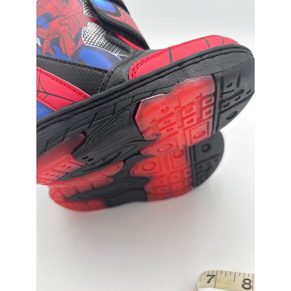 Spiderman Snow boots Toddler Size 7 Light Up Footwear NEW - Picture 6 of 9